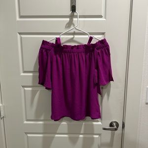 Skies Are Blue purple shirt